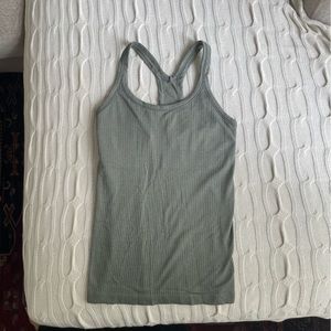 Lululemon Ebb to Street Tank Top Size 6 in Dark Forest